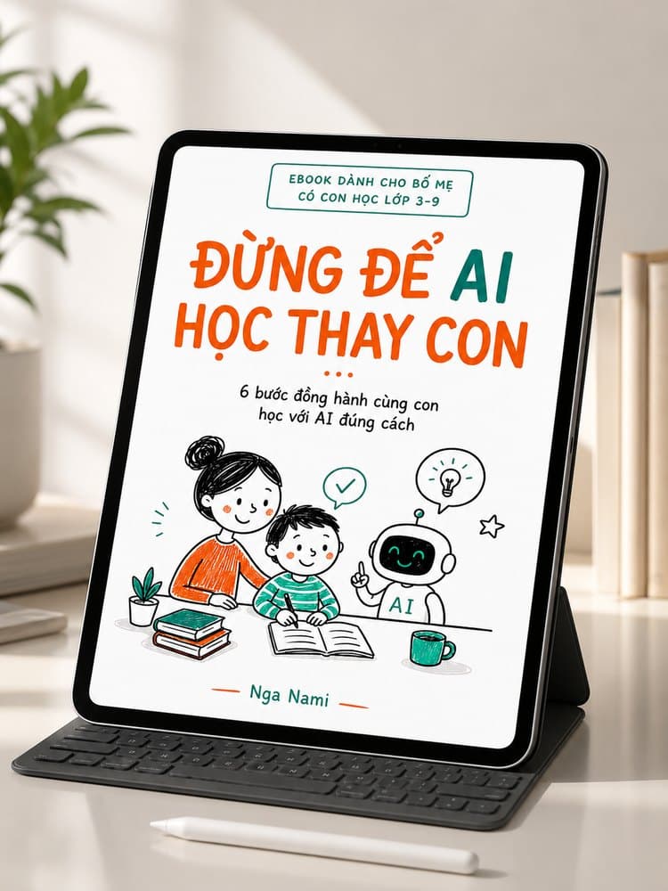 Ebook — Đừng Để AI Học Thay Con